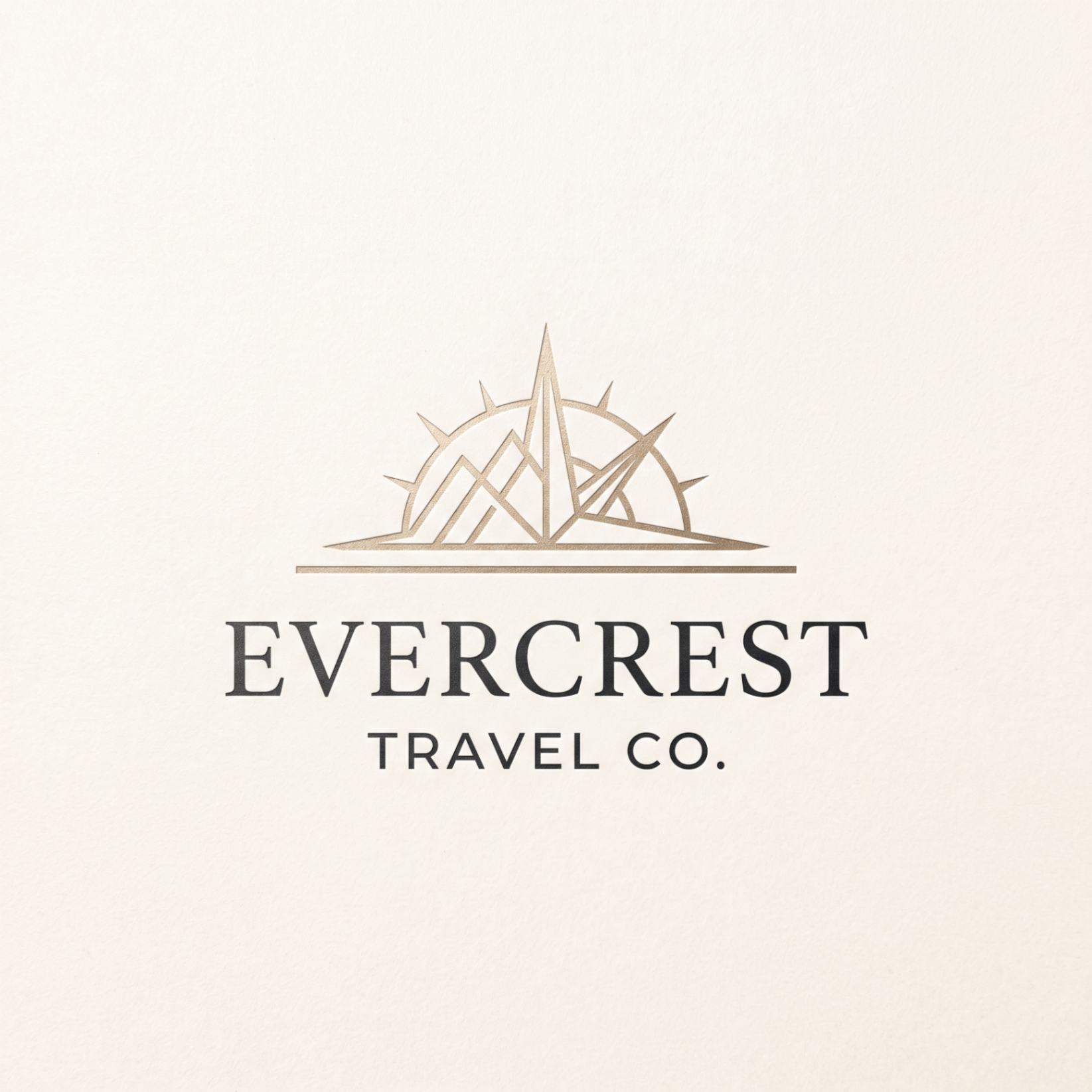 Evercrest Travel Co. logo